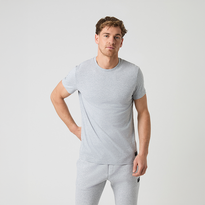 Centre T‑shirt Ljusgrå