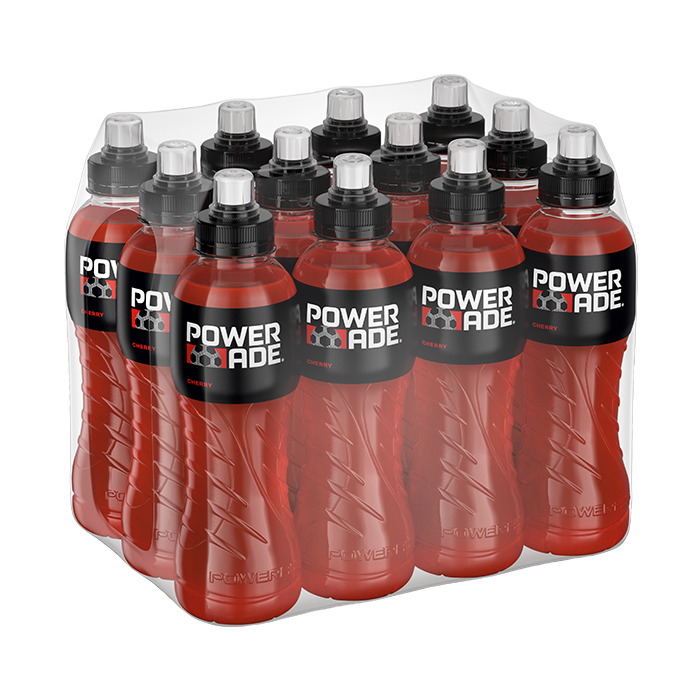 12 x Powerade 50 cl Cherry 2 kr pant