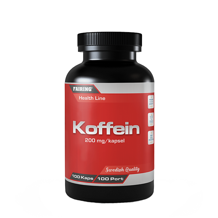 Bild av Koffein, 100 caps