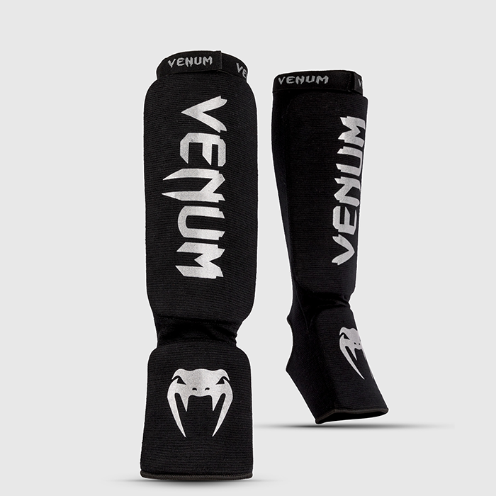 Kontact Benskydd Svart/Silver