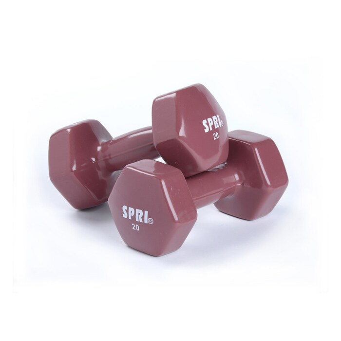 Dumbbells Vinyl,pair 9,1 kg