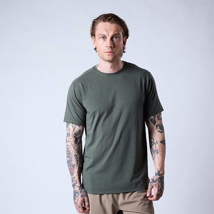 Bamboo T-shirt Gr&ouml;n