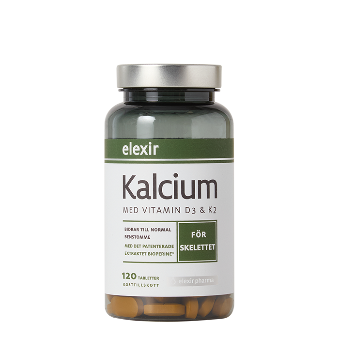Elexir Pharma Kalcium 120 tabletter