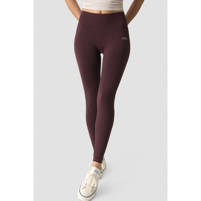 Smooth Seamless Tights Brun