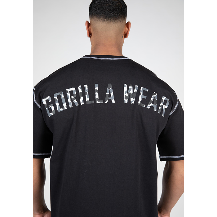 Saginaw Oversized T-Shirt, Black