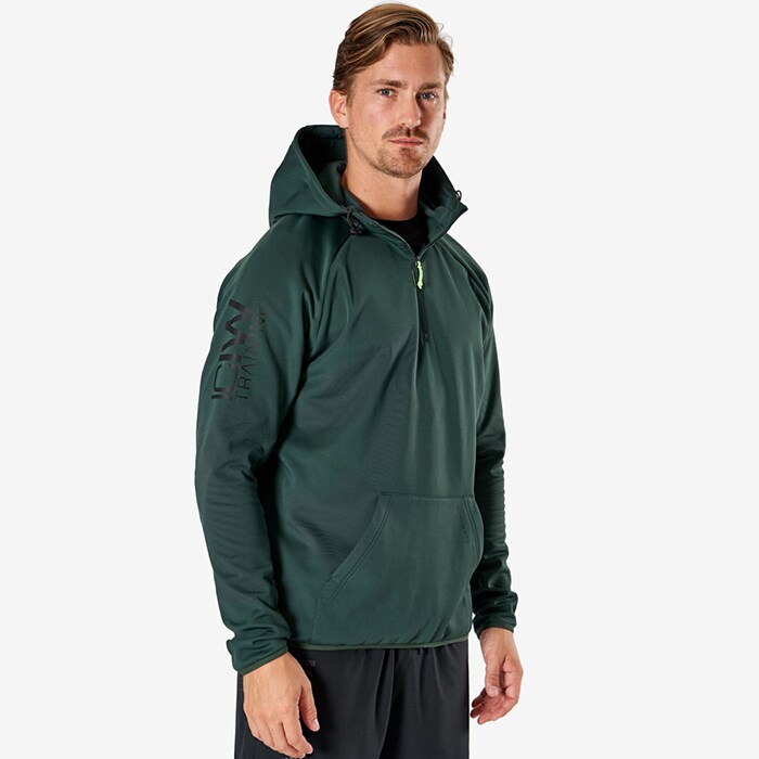 Bild av Ultimate Training Zip Hoodie, Khaki Green