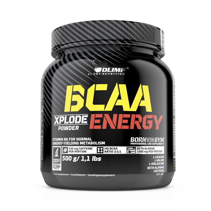 BCAA Xplode Energy Pulver 500 g