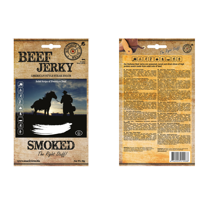 Beef Jerky, 50 g smoked