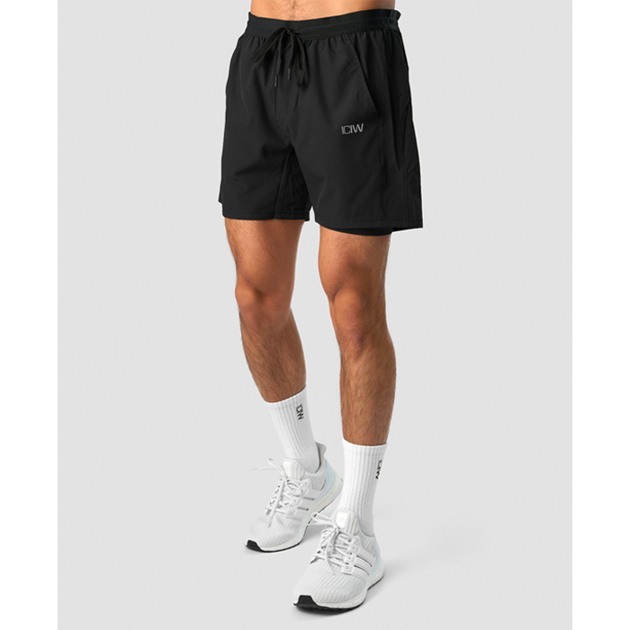 ICANIWILL Workout 2-in-1 Shorts Black