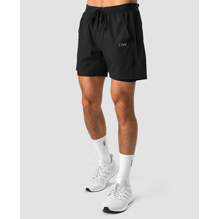 Workout 2-in-1 Shorts Svart