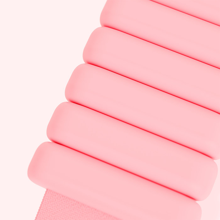 Vristvikt 900 g Rosa