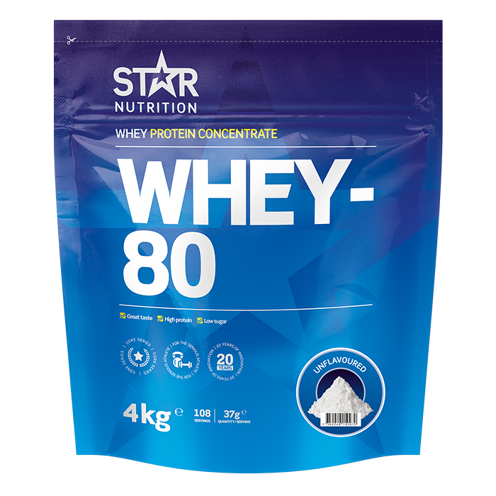Läs mer om Whey-80, 4 kg