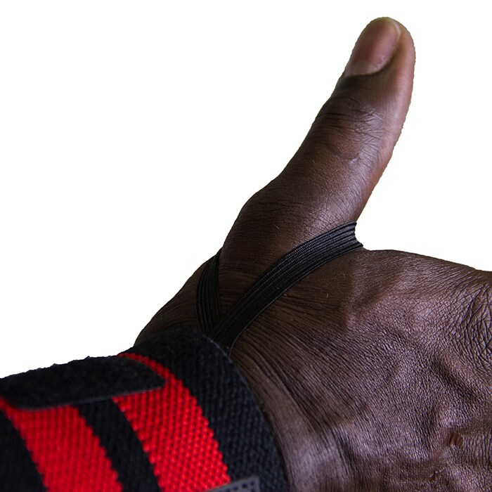 Wrist Wraps Pro Svart/R&ouml;d