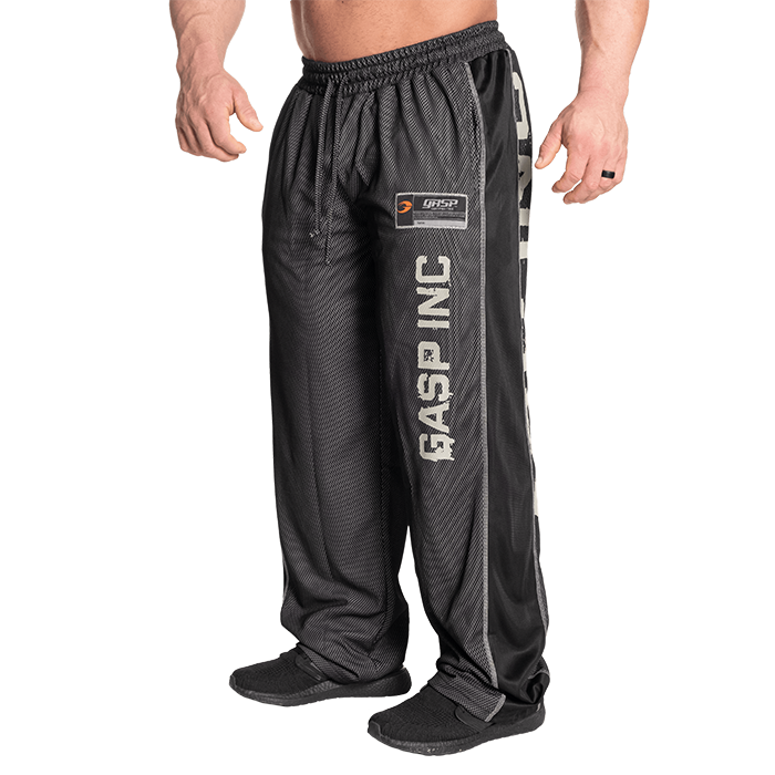 No 1 Mesh Pants Short Length,Black