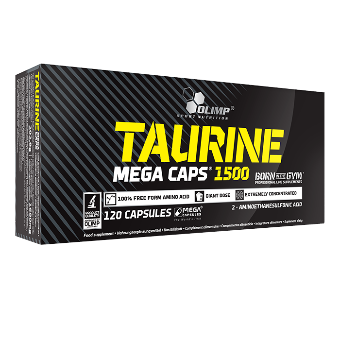 Taurine Mega Caps,120 caps