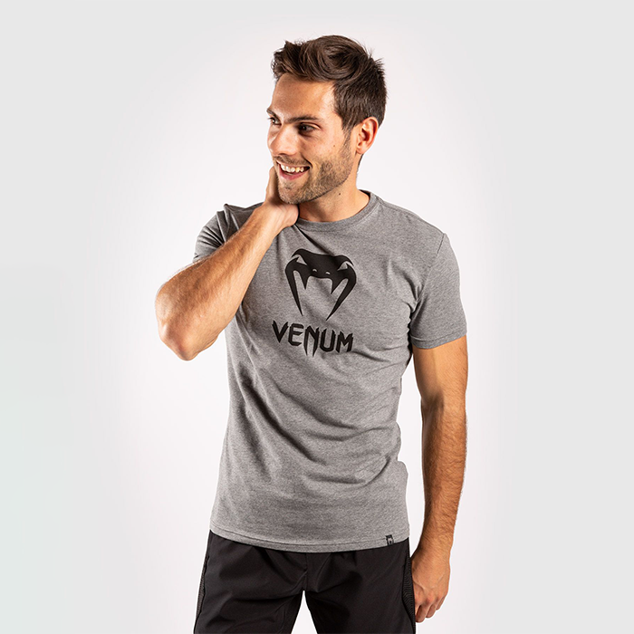 Läs mer om Venum Classic T-shirt, Heather Grey