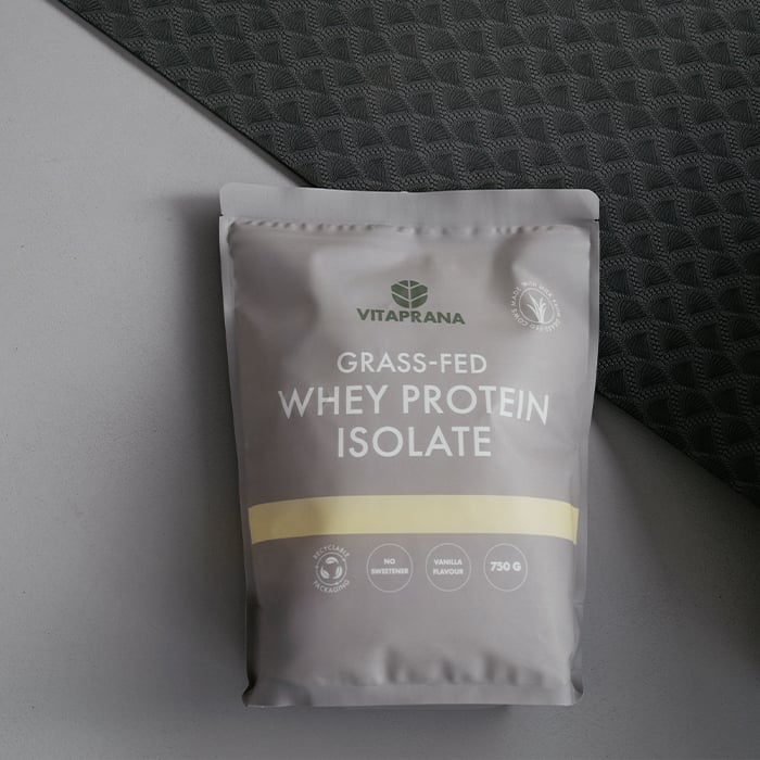 Vassleproteinisolat Grass-fed 750 g vanilj