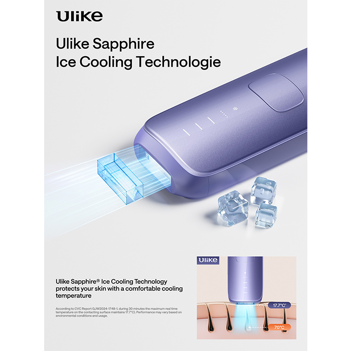Air 3 IPL-h&aring;rborttagare Safir Ice Lila