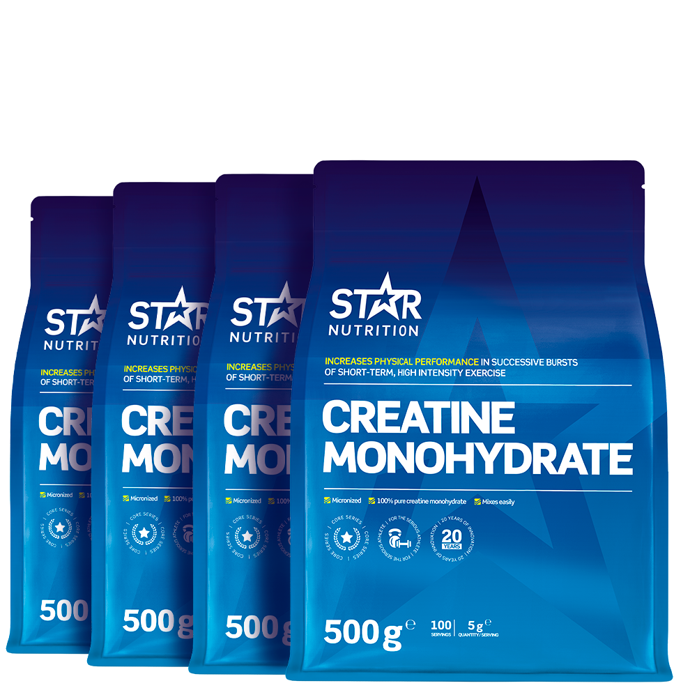 4 x Kreatin Monohydrat 500 g