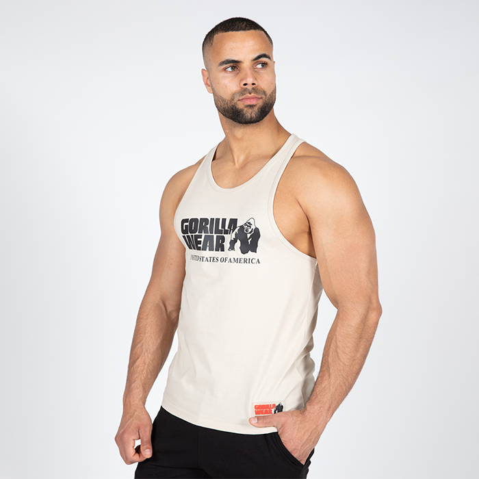 Classic Tank Top Beige