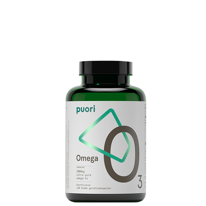 Puori Omega-3 120 kapslar