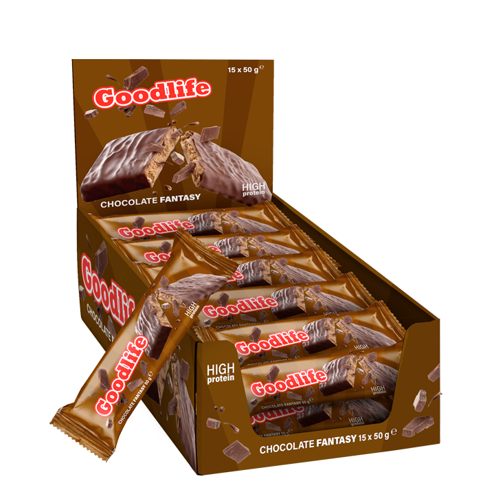 15 x Goodlife 50 g Chocolate Fantasy