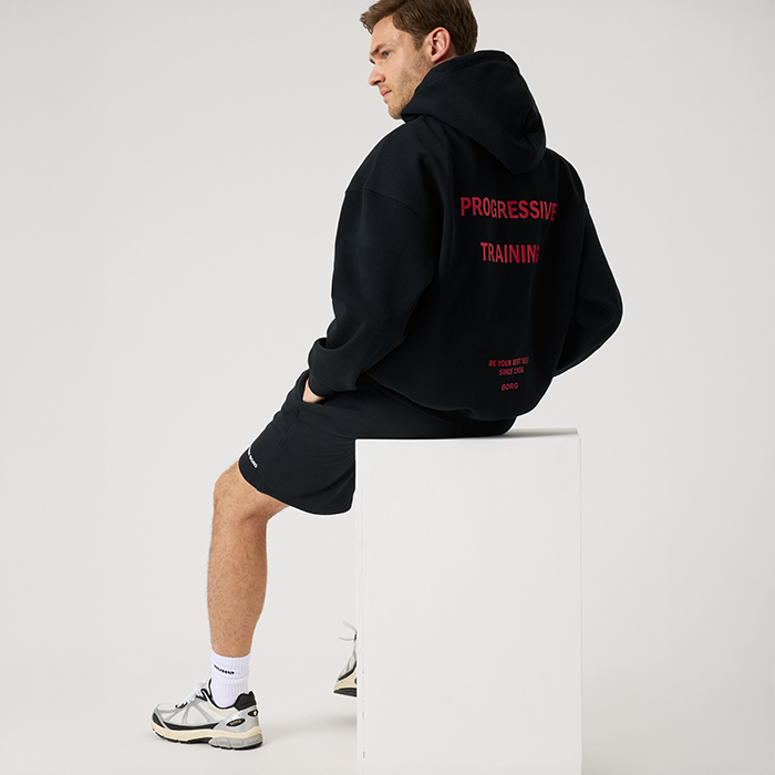Oversized Hoodie Svart