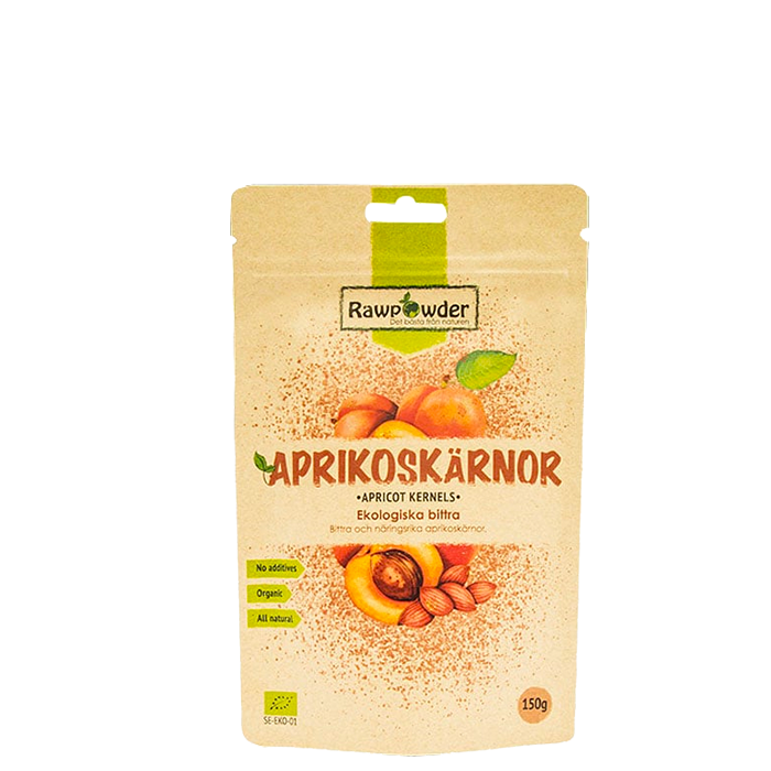 Aprikoskärnor EKO Bitter, 150 g