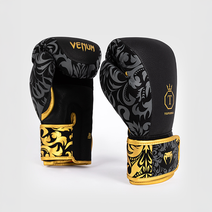 Venum x Ilia Topuria Unmatched Boxningshandskar Svart Guld