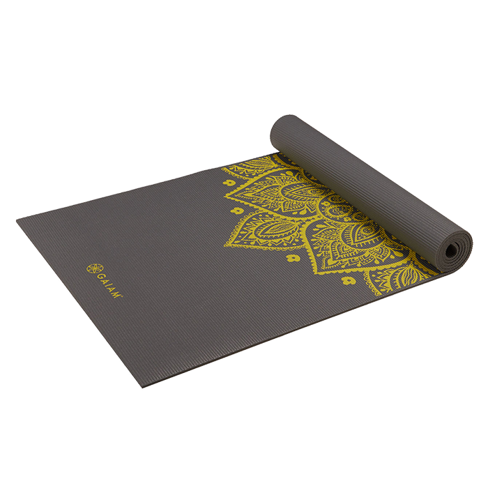 Gaiam Citron Sundial Yoga Mat 6MM