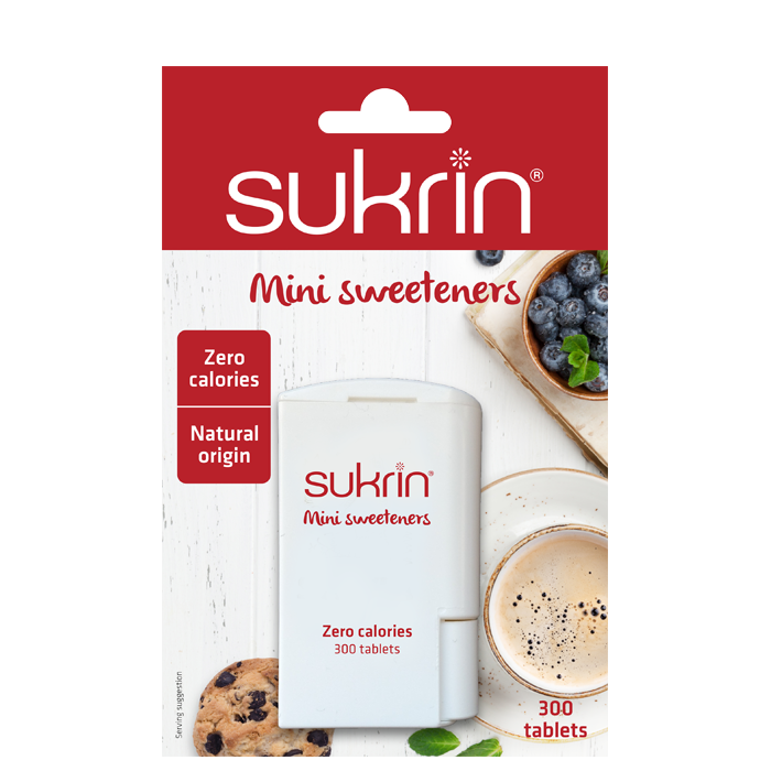 SUKRIN Mini Sweeteners Sötningstabletter 18 g