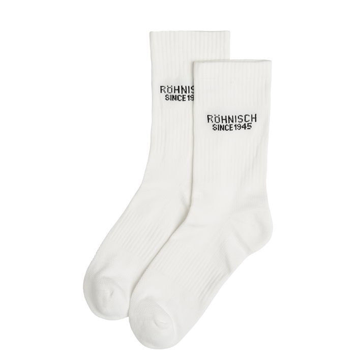 2-pack Logo Socks,White