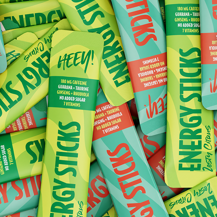 Energy Sticks Koffein + Guarana, 30 st zesty_citrus