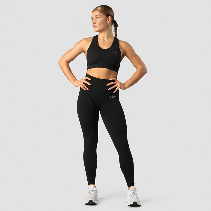 Läs mer om Rush Seamless Tights, Black