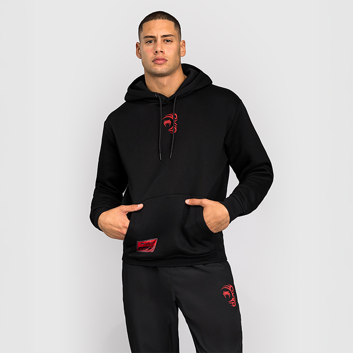 Venum X Mike Tyson Everyone has a plan Hoodie Svart R&ouml;d