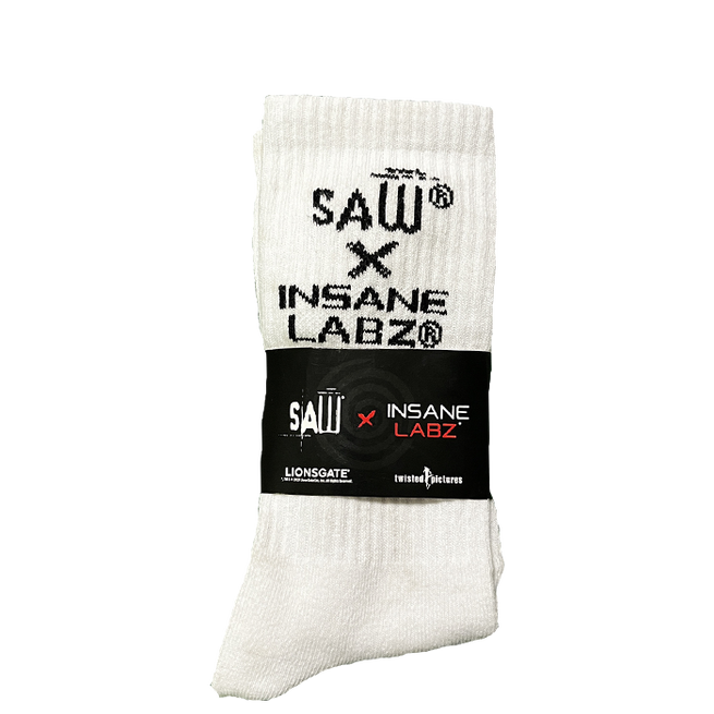 Insane Labz SAW Socks White