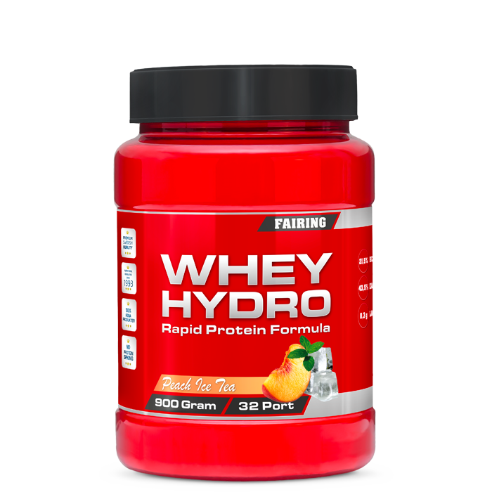 Whey Hydro Vassleprotein 900 g Peach Ice Tea