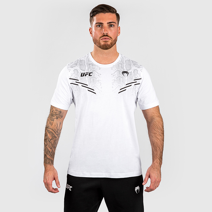 UFC Adrenaline by Venum Replica Mens Shortsleeve T-shirt White
