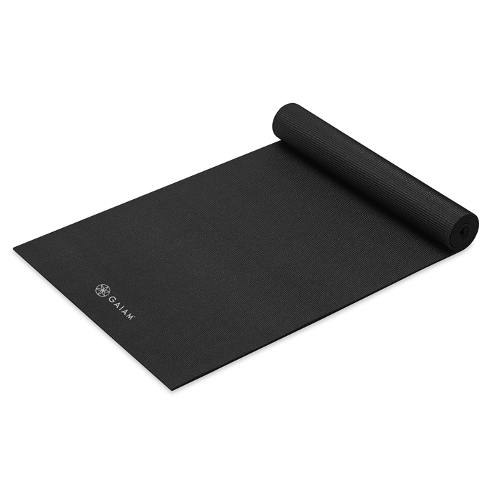 Yogamatta Svart 4 mm