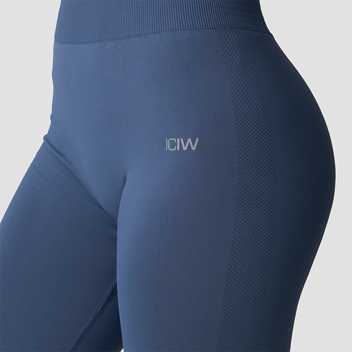 Define Seamless Tights, Dusty Twilight Blue