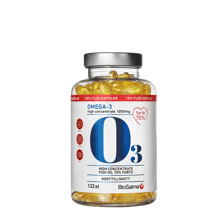Omega3 Forte 70% 1000 mg 132 kapslar