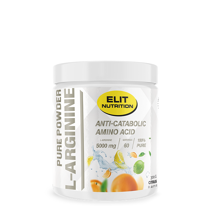 Elit 100% L-arginin Pulver 300 g
