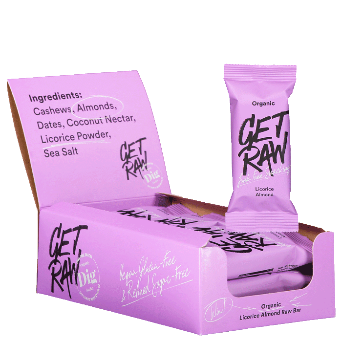 12 x GET RAW bar 42 g 9765