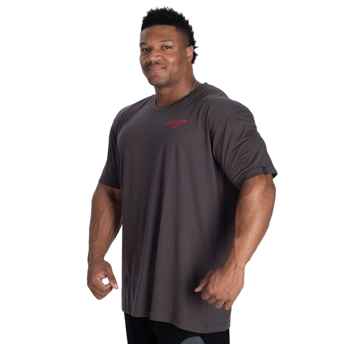 Nahma Standard Tee, Iron/Red