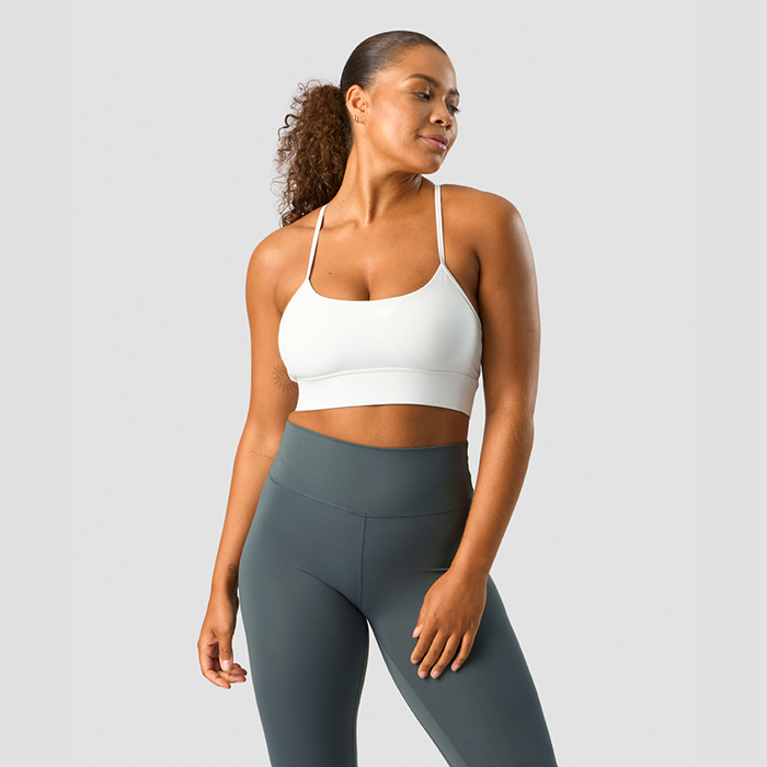 ICANIWILL Nimble Strappy Sports Bra White