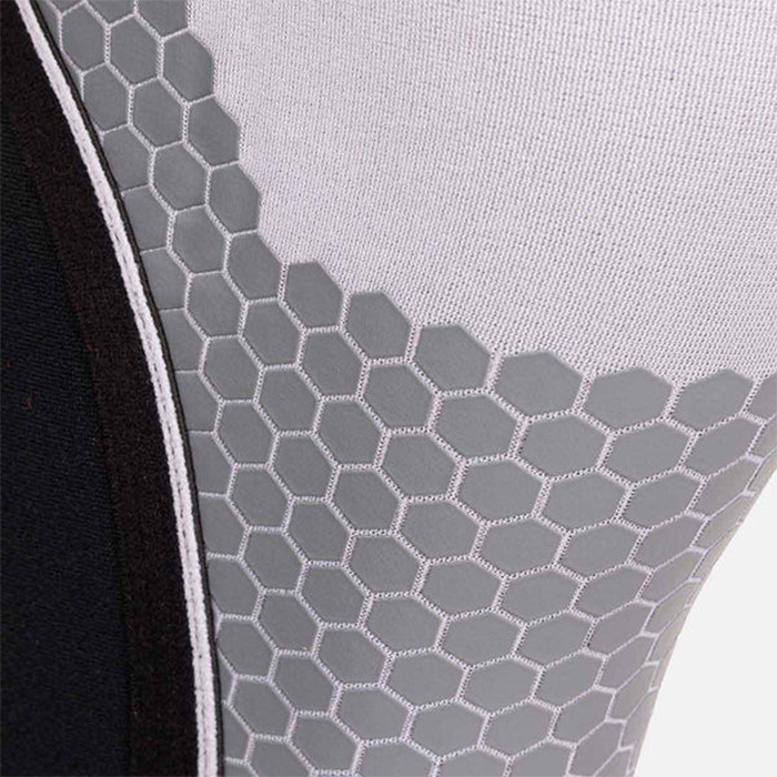 Hex Tech Knäskydd 5 mm Vit