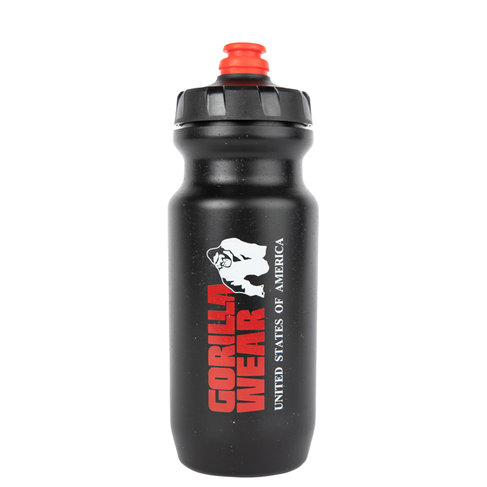 Gorilla Wear Sustainable Grip Bottle 500 ml Black