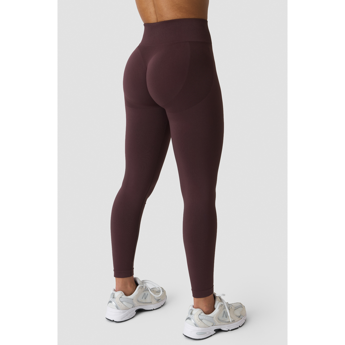 Smooth Seamless Tights Brun