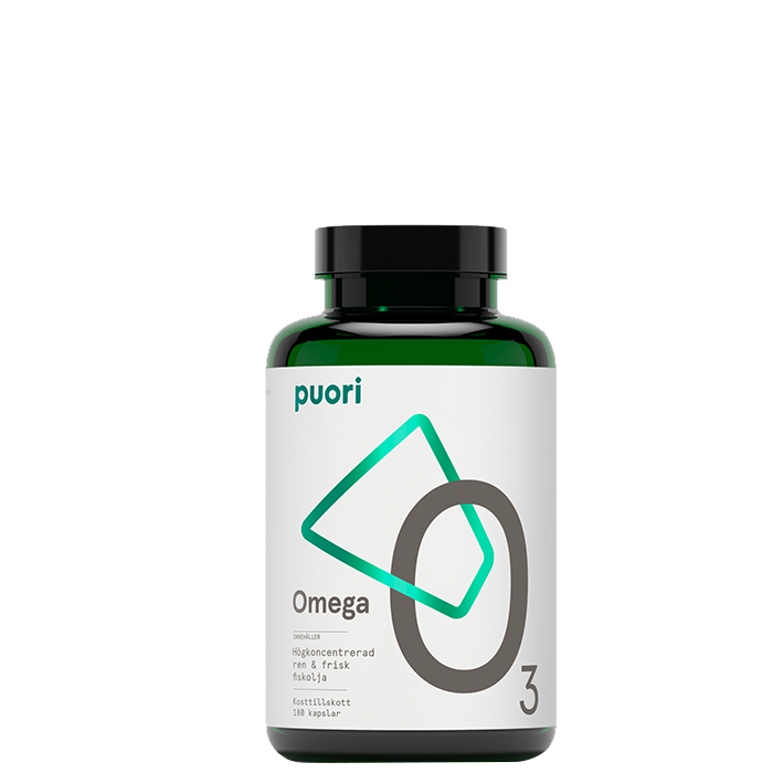 Puori O3 Omega-3 180 kapslar