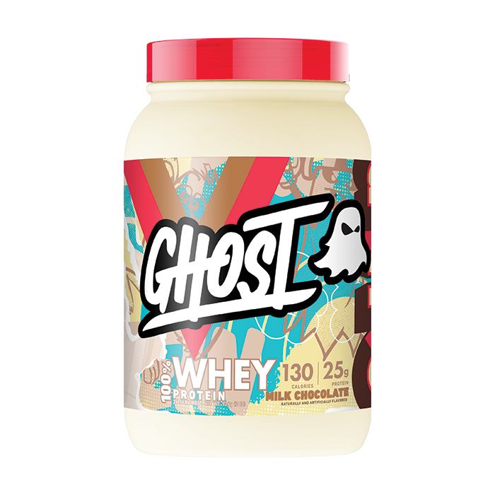 Ghost Whey Vassleprotein 924 g Milk Chocolate